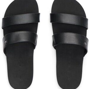 Reef Women's Bliss Nights Slides Women’s Black Sandals, US 8 NEW
